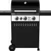 Brico Central Park Gasbarbecue Salta Zwart 13,5Kw- Gasbarbecue