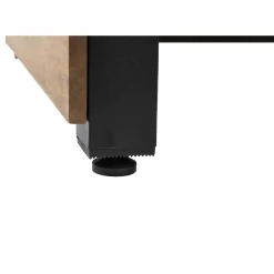 Brico Central Park Hoekbank Loungeset Cassis Zwart Hout- Loungesets