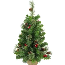 Kunstkerstbomen|Brico Central Park Mini Kunstkerstboom 35,5X60Cm