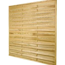 Tuinhout|Brico Central Park Schutting Grenen Recht 180X180Cm