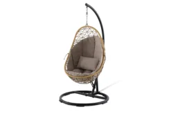 Brico Central Park Tuinstoel Amalfi Staal/Riet- Tuinstoelen