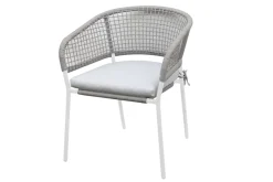 Brico Central Park Tuinstoel Ciotat Aluminium/Wicker 60X61X74Cm- Tuinstoelen