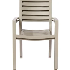 Brico Central Park Tuinstoel Vina Aluminium Grijs- Tuinstoelen