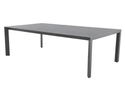 Brico Central Park Tuintafel Banyuls Aluminium/Keramiek 134X240Cm- Tuintafels