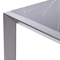 Brico Central Park Tuintafel Banyuls Aluminium/Keramiek 134X240Cm- Tuintafels