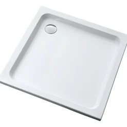 Douchebakken & Accessoires|Brico Ceravid Bathline Classic Receveur De Douche En Acrylique 80X80X6 Cm