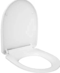 Wandclosetten|Brico Cersanit Hangtoilet Moduo Wit | Soft-Close & Quick Release Toiletzitting | Randloos Toiletpot