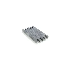Brico Cobo Garden Klinker Waal In-Line Grijs-Zwart Getrommeld 20X5X6Cm- Stenen En Klinkers