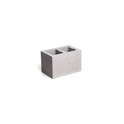 Bouwstenen|Brico Coeck Betonblok Grijs Hol 29X19X19Cm