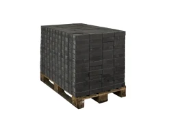 Brico Coeck Getrommelde In-Line Klinker Zwart 20X20X6Cm 312St- Stenen En Klinkers