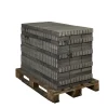 Brico Coeck Getrommelde In-Line Klinker Grijs-Zwart 20X5X6Cm 936St- Stenen En Klinkers
