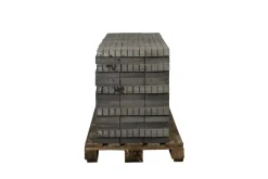 Brico Coeck Getrommelde In-Line Klinker Grijs-Zwart 20X5X6Cm 936St- Stenen En Klinkers