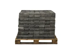 Brico Coeck Kassei Grijs-Zwart Getrommeld 15X15X5Cm 525 Stuks + Palet 3004837- Stenen En Klinkers
