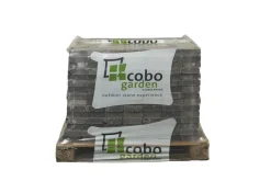 Brico Coeck Kassei Grijs-Zwart Getrommeld 15X15X5Cm 525 Stuks + Palet 3004837- Stenen En Klinkers