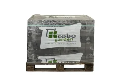 Brico Coeck Kassei Grijs-Zwart Ongetrommeld Velling 15X15X6Cm 520 Stuks + Palet 3004837- Stenen En Klinkers