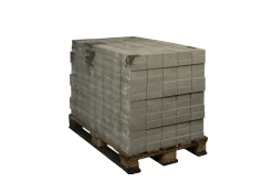 Brico Coeck Kassei In-Line Grijs Getrommeld 15X15X6Cm 520 Stuks + Palet 3004837- Stenen En Klinkers