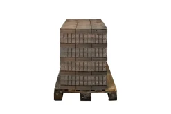 Brico Coeck Kassei In-Line Herfstkleurig Getrommeld 20X5X6Cm 936 Stuks + Palet 3004837- Stenen En Klinkers