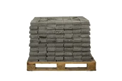 Brico Coeck Kassei Muisgrijs Getrommeld 15X15X4Cm 630 Stuks + Palet 3004837- Stenen En Klinkers