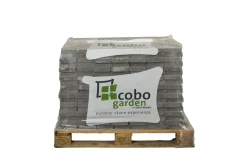 Brico Coeck Kassei Muisgrijs Getrommeld 15X15X4Cm 630 Stuks + Palet 3004837- Stenen En Klinkers