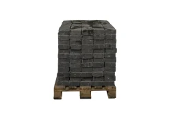 Brico Coeck Kassei Zwart Getrommeld 15X15X6Cm 420 Stuks + Palet 3004837- Stenen En Klinkers