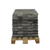 Brico Coeck Kassei Zwart-Grijs Getrommeld 15X15X4Cm 630 Stuks + Palet 3004837- Stenen En Klinkers