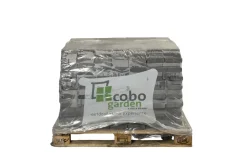 Brico Coeck Kassei Zwart-Grijs Getrommeld 15X15X4Cm 630 Stuks + Palet 3004837- Stenen En Klinkers