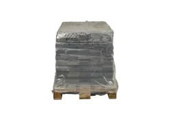 Brico Coeck Kassei Zwart-Grijs Getrommeld 15X15X4Cm 630 Stuks + Palet 3004837- Stenen En Klinkers