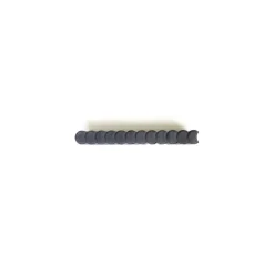 Brico Coeck Palissade Boordsteen Rond Zwart 50X20X6Cm- Opsluitbanden & Boordstenen