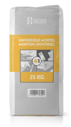 Mortel|Brico Coeck Universele 4-In-1 Mortel 25 Kg 42 Zakken + Pallet 3004837