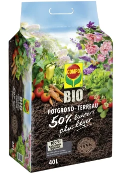 Brico Compo Bio Potgrond Ca. 50% Lichter 40L- Potgrond