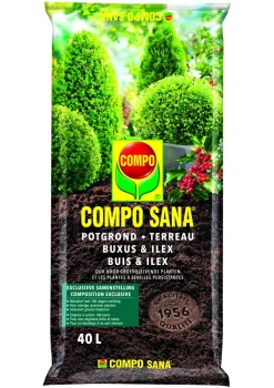 Brico Compo Sana Potgrond Buxus En Ilex 40L- Potgrond
