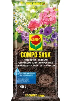 Brico Compo Sana Potgrond Geraniums & Balkonplanten 40L- Potgrond