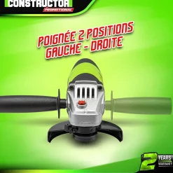 Slijpmachines|Brico Constructor Promotional - Haakse Slijper 800W - 125Mm