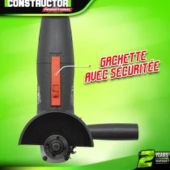Slijpmachines|Brico Constructor Promotional - Haakse Slijper 500W - 115Mm