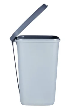 Vuilnisbakken|Brico Curver Pedaalemmer Essentials Lichtgrijs Antraciet 40L