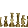 Kerstdecoratie|Brico Decoris Kandelaar Schaak Polyresin Goud 24,5Cm