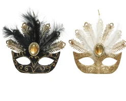 Kerstdecoratie|Brico Decoris Kerstmasker 15,5Cm 1Stk