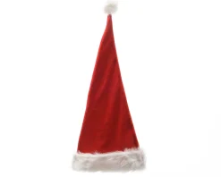 Kerstdecoratie|Brico Decoris Kerstmuts Polyester Rood 30X70Cm
