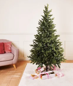 Kunstkerstbomen|Brico Decoris Kunstkerstboom Robinson Groen 210Cm