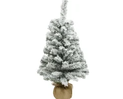 Kunstkerstbomen|Brico Decoris Mini Kunstkerstboom Snowy Groen 60Cm