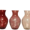 Kerstdecoratie|Brico Decoris Vaas Mahonie Glas 23Cm 1 St