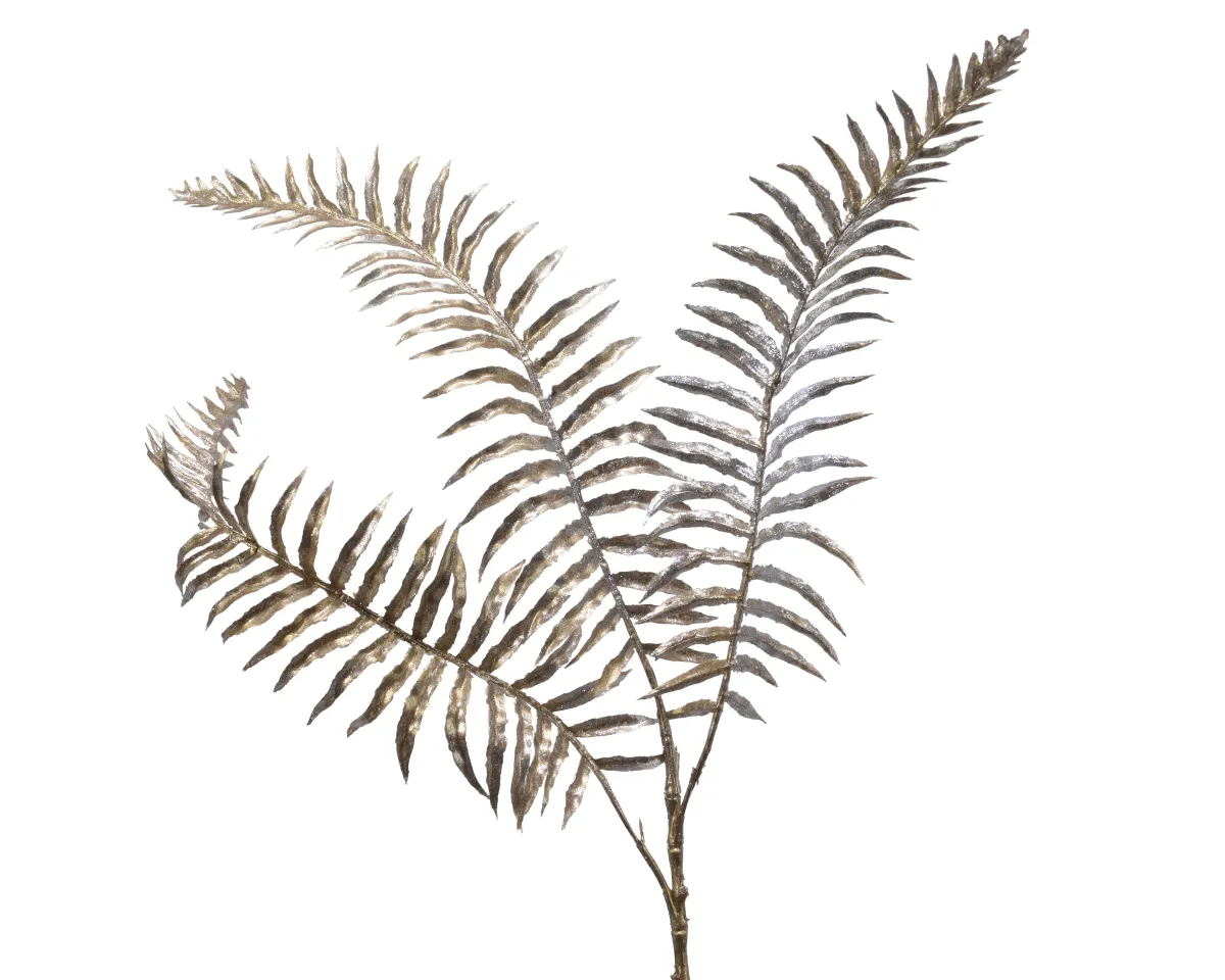 Kerstdecoratie|Brico Decoris Varen Op Steel Champagne 69Cm