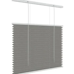 Brico Decosol 6012 Plissegordijn Lichtdoorlatend Grijs 120X180Cm- Plissegordijnen