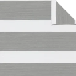 Brico Decosol 4501 Roljaloezie Lichtdoorlatend Uni Grijs 150X210Cm- Duo Rolgordijn