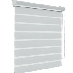 Brico Decosol 412 Roljaloezieen Lichtdoorlatend Wit 120X190Cm- Duo Rolgordijn