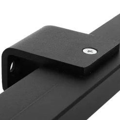 Brico Design Trapleuning Zwart Rechthoekig - 350 Cm Met 4 Houders- Trapleuningen