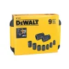 Gereedschapsets|Brico Dewalt Slagmoersleutel Doppenset Dt7507-Qz 1/2" 9-Delig