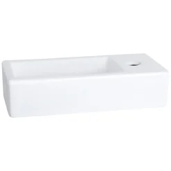 Toiletfonteinen|Brico Differnz Fontein Ravo Keramiek Wit 38,5Cm