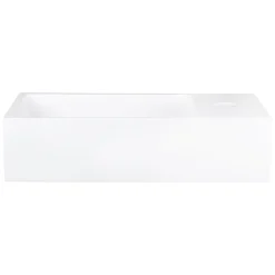 Toiletfonteinen|Brico Differnz Fontein 36X185X9Cm Solid Surface Wit