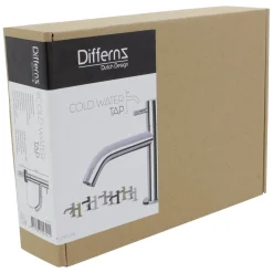 Fonteinkranen|Brico Differnz Fonteinkraan Mix&Match Gebogen Chroom Mat